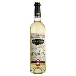 Вино La Criee Du Port Viognier Gewurztraminer IGP Pays D'Oc, белое, сухое, 0,75 л