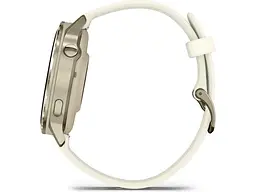 Смарт-годинник Garmin Venu 4 41 mm Lunar Gold with Bone Silicone Band (010-03013-00) - мініатюра 3