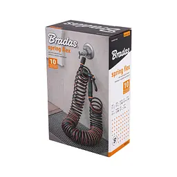 Комплект зі спіральним шлангом та 9-функціональним пістолетом Bradas SPIRNG FLEX, 10 м, WSF10 - мініатюра 3