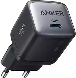 Зарядний адаптер блок живлення Anker PowerPort 511 Nano 3 30 W (USB-C) A2147 сірий