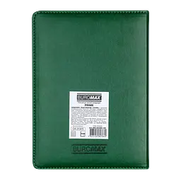 Щоденник недатований Buromax Prime A5 штучна шкіра/поролон 336 сторінок зелений (BM.20380-04) - мініатюра 2
