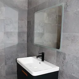 Дзеркало Dusel DE-M3011 80x65 см Сенсорне включення + підігрів, Білий - мініатюра 9