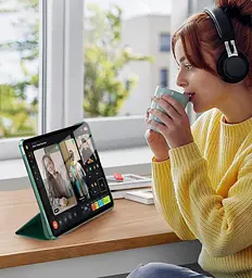 Чохол-книжка BeCover Tri Fold Hard для Apple iPad Pro 13 M4 2024 Темно-зелений (711731) - мініатюра 6