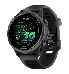 Смарт-часи Garmin Forerunner 570 42mm Slate Сірий Aluminum w. Translucent Чорний/Чорний Band