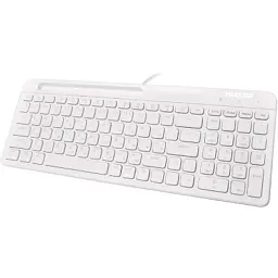 Клавіатура Maxxter KB-01W-UA USB White (KB-01W-UA) - мініатюра 2