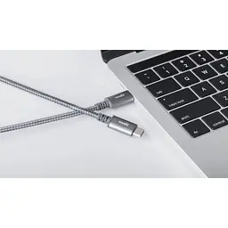 Кабель USB-C to Lightning Moshi Integra Cable Titanium Gray 1.2 м (99MO084041) - мініатюра 4