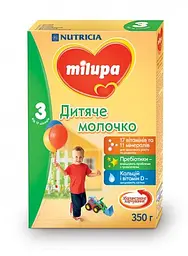 Сухе молочко Milupa 3, 350 г