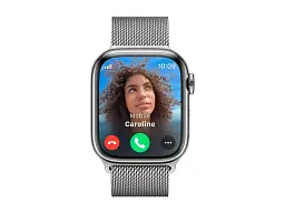 Смарт-годинник Apple Watch Series 9 GPS + Cellular 41mm Silver S. Steel Case w. Silver Milanese Loop (MRJ43) - мініатюра 3