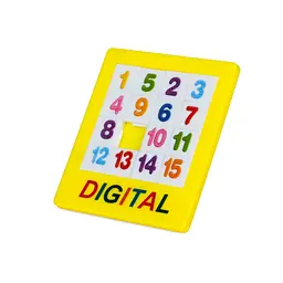 Логічна гра "П'ятнашки" 1376-B(Yellow) від 1 до 15 жовтий