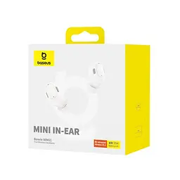 Навушники Baseus Bowie WM01 True Wireless Earphones білий NGTW370002 - мініатюра 6