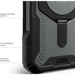 Оригінальний протиударний чохол UAG Plasma XTE MagSafe для iPhone 16 Plus Black 114473114097 - мініатюра 12