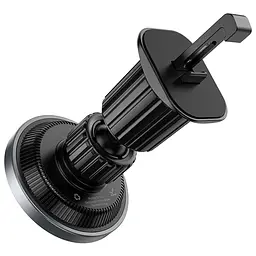 Автотримач Borofone BH122 Profit ring magnetic air outlet Black / Metal gray - мініатюра 6