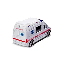Автомодель дитяча Швидка допомога TechnoDrive 250421CG-3 масштаб 1:64 - мініатюра 4