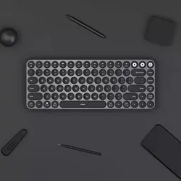 Клавіатура Xiaomi MiiiW AIR85 Bluetooth Dual Mode Black [MWXKT01] [43089] - мініатюра 2