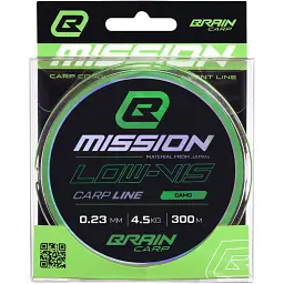 Волосінь Brain Mission Carp Line (Camo) 300m 0.23mm 4.5kg - мініатюра 2