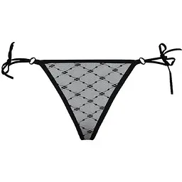 Трусики на зав'язочках з боків Passion Exclusive ZITA Thong Black L/XL - мініатюра 6