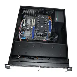 Сервер двопроцесорний Power Up Rack 4U #77 Xeon E5 2680 v4 x2/64 GB/SSD 512 Gb x 2 Raid/Int Video - мініатюра 2