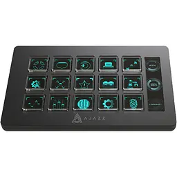 Контролер для стримінгу Ajazz AKP153E Black (AKP153E-B) [163663]
