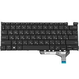 Клавіатура для ноутбука ASUS (UX3402 series) rus, black, без фрейму, підсвічування клавіш - мініатюра 2