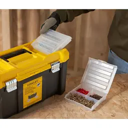 Ящик для інструментів Stanley ESSENTIAL, 482 х 254 х 250 мм (19"), пластиковий (STST75787-1) - мініатюра 7