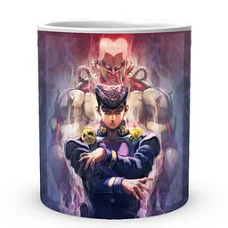 Кухоль GeekLand Неймовірні пригоди ДжоДжо JoJo's Bizarre Adventure Джоске JJ 02.414 330 мл білий - мініатюра 2