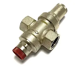 Редуктор тиску 3/4" Zegor QS-3831 нікельована латунь 30412 - мініатюра 2