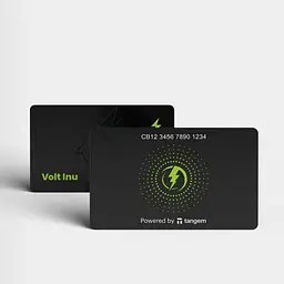 Криптогаманець Tangem 2.0 x Volt Inu набір з 3 карток (TG-VOLT) - мініатюра 3