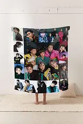 Плед 3D BTS №2 20222404_B 11613 135х160 см - мініатюра 2