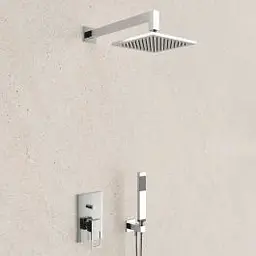 Змішувач для душа Paffoni Effe з металевою накладкою chrome EF015CR/M, Хром - мініатюра 2