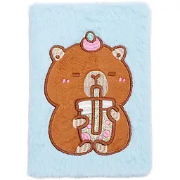 Блокнот А5 ZiBi Capybara 6 Kids Line плюшевий клітинка 80 аркушів (ZB.700020) - мініатюра 3