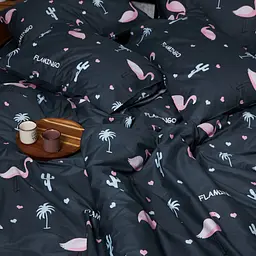 Підковдра Moon&Star Satin Elite Flamingo Двоспальна 175x210 см - мініатюра 4