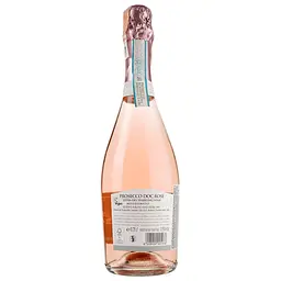 Вино ігристе Cielo e Terra Prosecco Rose Spumante Extra Dry DOC, рожеве, екстрасухе, 11%, 0,75 л - мініатюра 2
