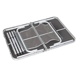 Складний стіл Bo-Camp Case Model 90x60 cm Grey (1404393), Сірий - мініатюра 3