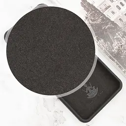 Чохол Silicone Cover Lakshmi Full Camera (AA) для Oppo A60 4G Чорний / Black - мініатюра 4