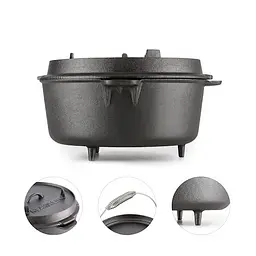 Чавунний казанок Klarstein Hotrod 145 Dutch Oven (10029168) - мініатюра 4