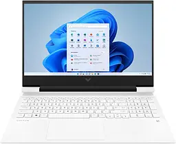 Ноутбук HP Victus 16-d1039ua 16.1' FHD IPS AG, Intel i7-12700H, 16GB, F1024GB, NVD3060-6, DOS, білий (826V3EA)
