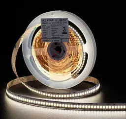 LED Стрічка 19,2W 240LED 4000K 1700LM IP20 24V KLOODI KD2835-240-19.2W-4К-24V - мініатюра 5