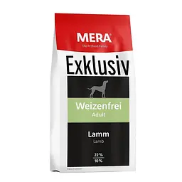 Сухий корм Mera Exklusive weizenfrei Adult Lamm для собак з ягням беззерновий 15 кг