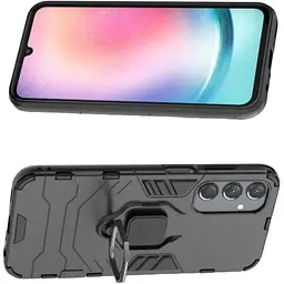 Чохол бампер Primolux Ring Armor для телефона Samsung Galaxy A25 5G (SMA256) Black - мініатюра 2