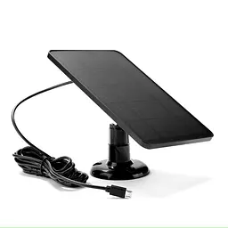 Солнечна панель Semi Solar panel, Black для уличних IP-камер