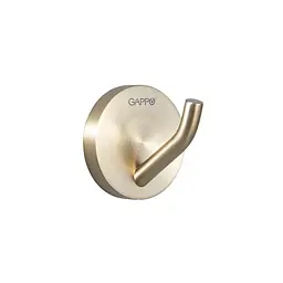 Гачок для рушника, золотий сатин Gappo G30705-13, Золотий