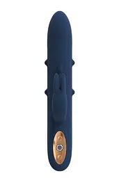 Вібратор Dream Toys Goddess Collection Alpheus, 16 см синій - мініатюра 3