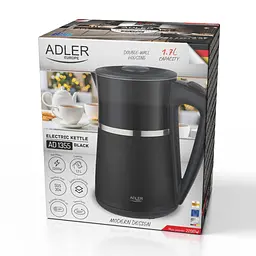 Електрочайник Adler AD 1355 black - мініатюра 10