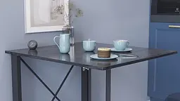 Стіл-книга трансформер Оріон 1 Ferrum-decor 750x810x730 Чорний метал ДСП Сосна Кембра 16 мм (FRD-104599) - мініатюра 5