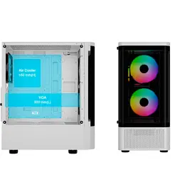 Корпус для ПК Gamdias TALOS E3 CG WH (4711514501209) - миниатюра 10