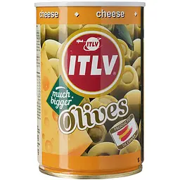 Оливки ITLV зелені фаршировані сиром 314 мл - мініатюра 3