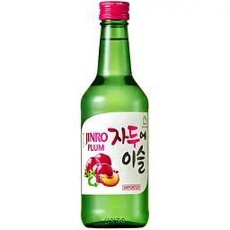 Упаковка соджу Jinro Plum Слива 13% 360 мл x 20 шт.