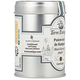 Перець Terre Exotique Black Kampot з Камбоджі 70 г - мініатюра 2