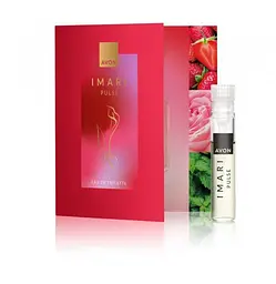 Листівка з пробним зразком туалетної води Avon Imari Pulse, 0,6 мл (158511694)