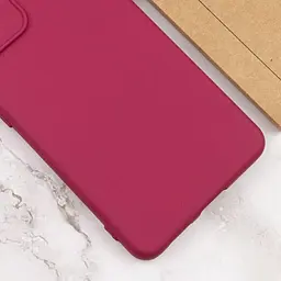 Чохол Silicone Cover Lakshmi Full Camera (A) для Xiaomi Poco X5 5G / Redmi Note 12 5G Бордовий / Marsala - мініатюра 4